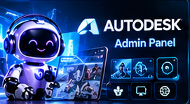Autodesk Admin Panel Storest Digital