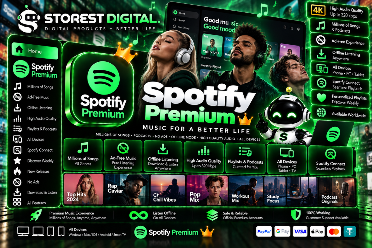 اشتراك Spotify Premium | STOREST DIGITAL
