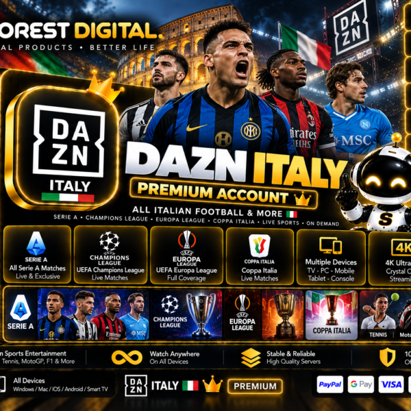 اشتراك DAZN Italy | مشاهدة Serie A والدوري الإيطالي