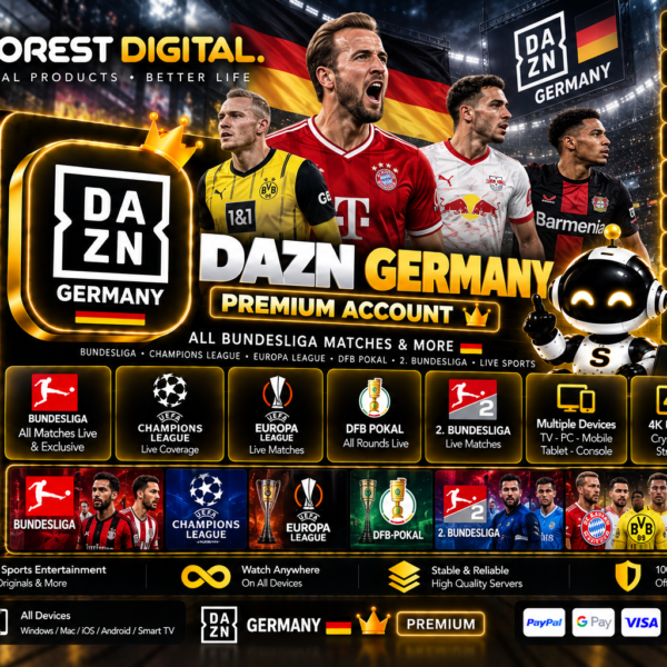 اشتراك DAZN Germany | الدوري الألماني ودوري أبطال أوروبا
